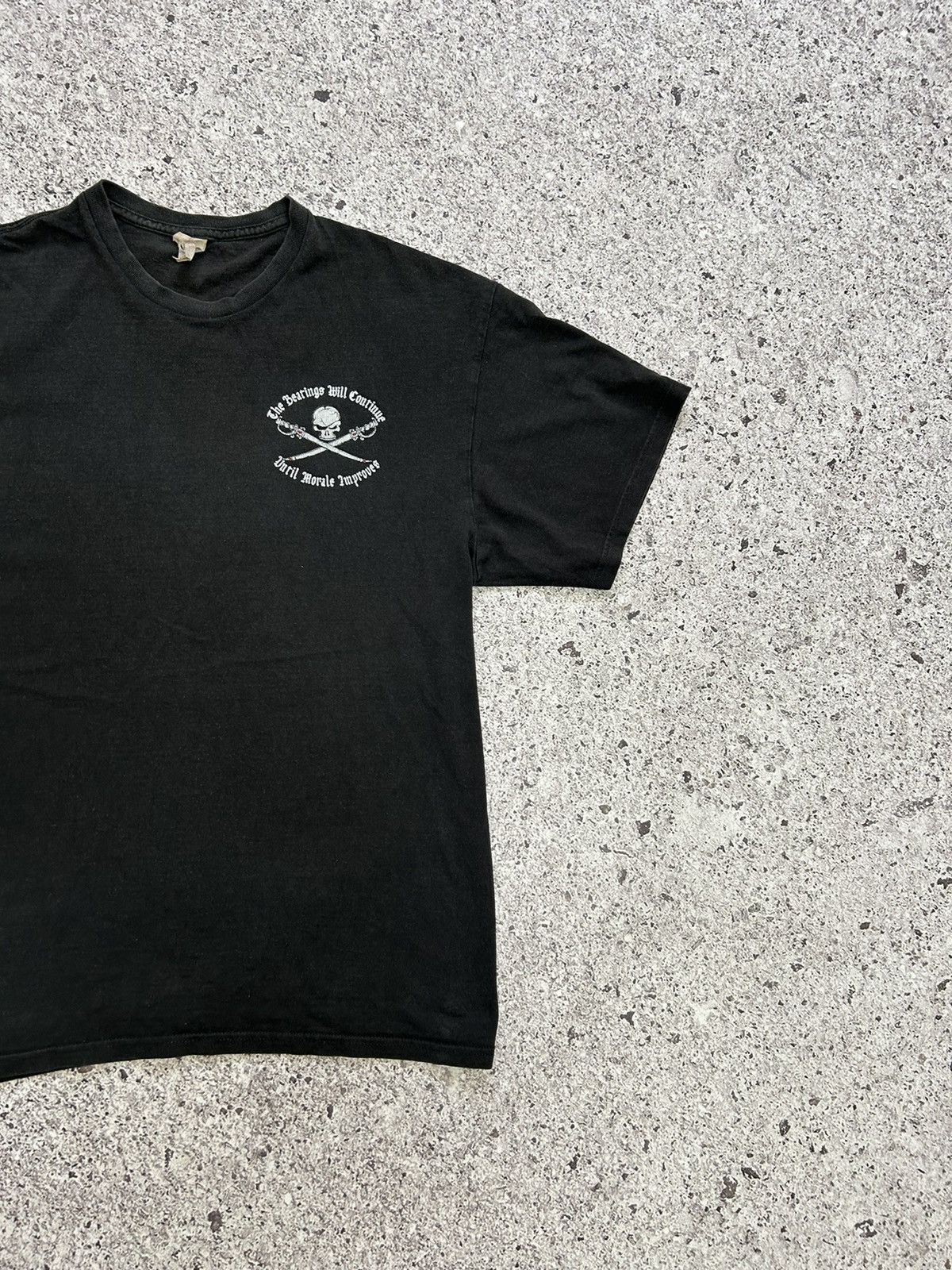 Vintage The Beating Will Continue Until Morale Improves Cap T-Shirt Size US XL / EU 56 / 4 - 8 Thumbnail