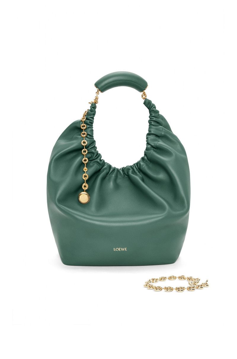 Loewe o1in1g0426 Size: OS / Medium Squeeze Bag in Vetiver Size ONE SIZE - 4 Thumbnail