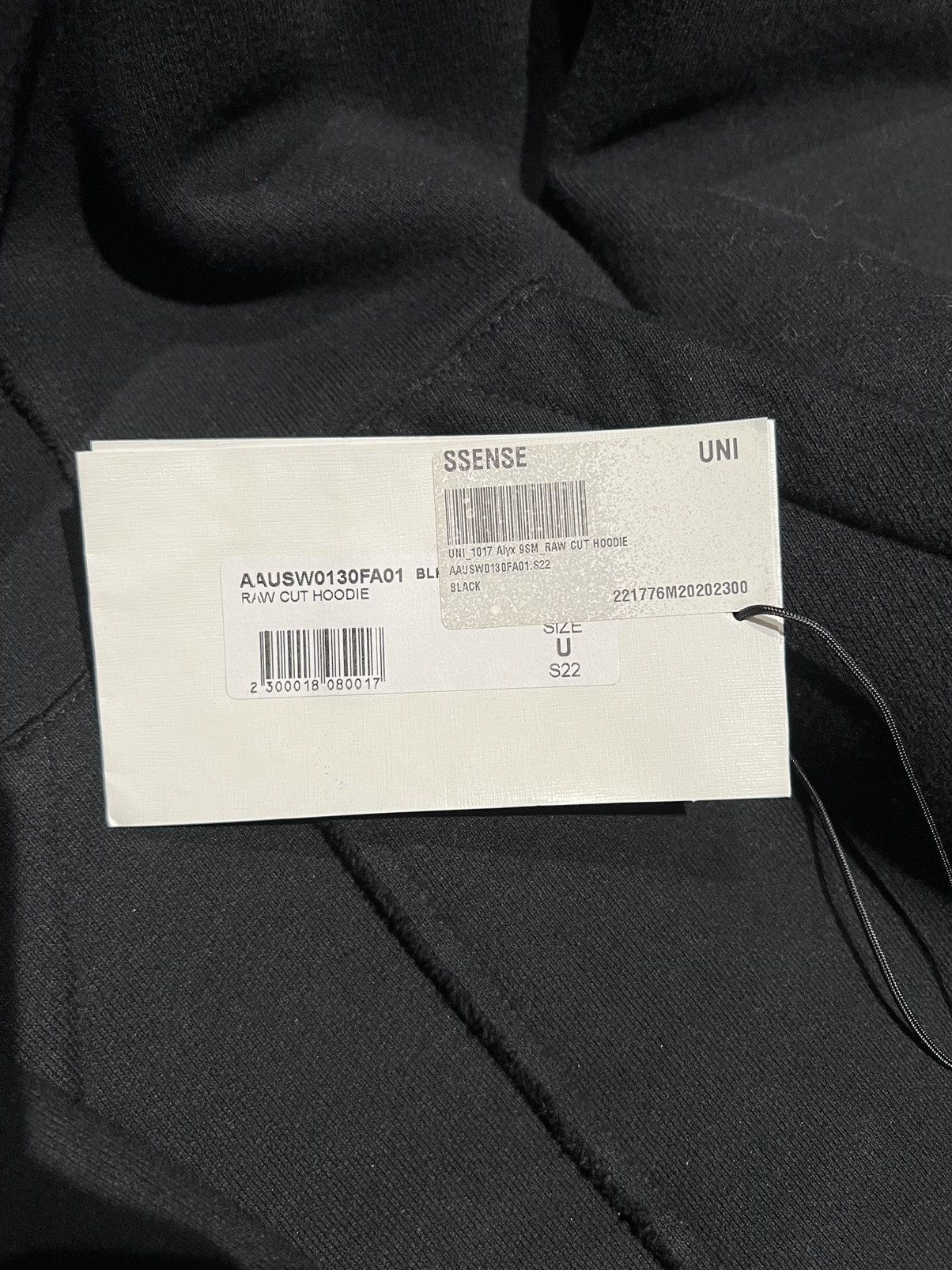1017 ALYX 9SM Raw Cut Oversized Hoodie Size US L / EU 52-54 / 3 - 10 Thumbnail