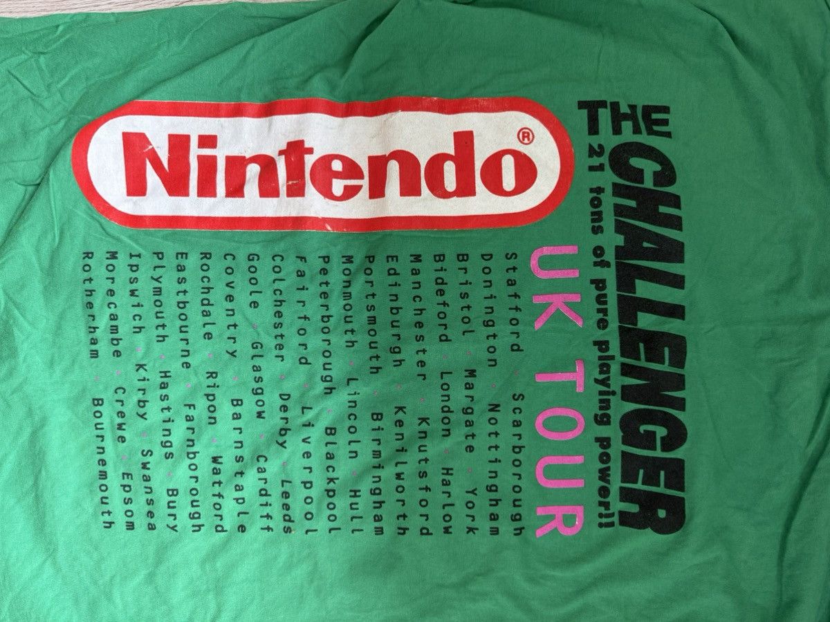 Nintendo Vintage Nintendo “The Challenger” UK Tour Promo T-Shirt 90s Size US XL / EU 56 / 4 - 19 Thumbnail