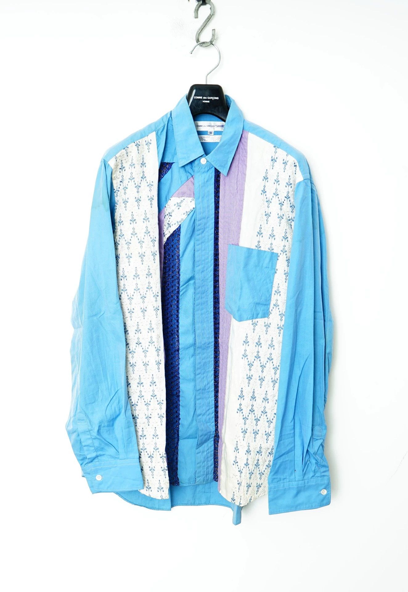 Comme des Garcons Comme Des Garcons patchwork loose silhouette shirt -DMC Size US M / EU 48-50 / 2 - 1 Thumbnail