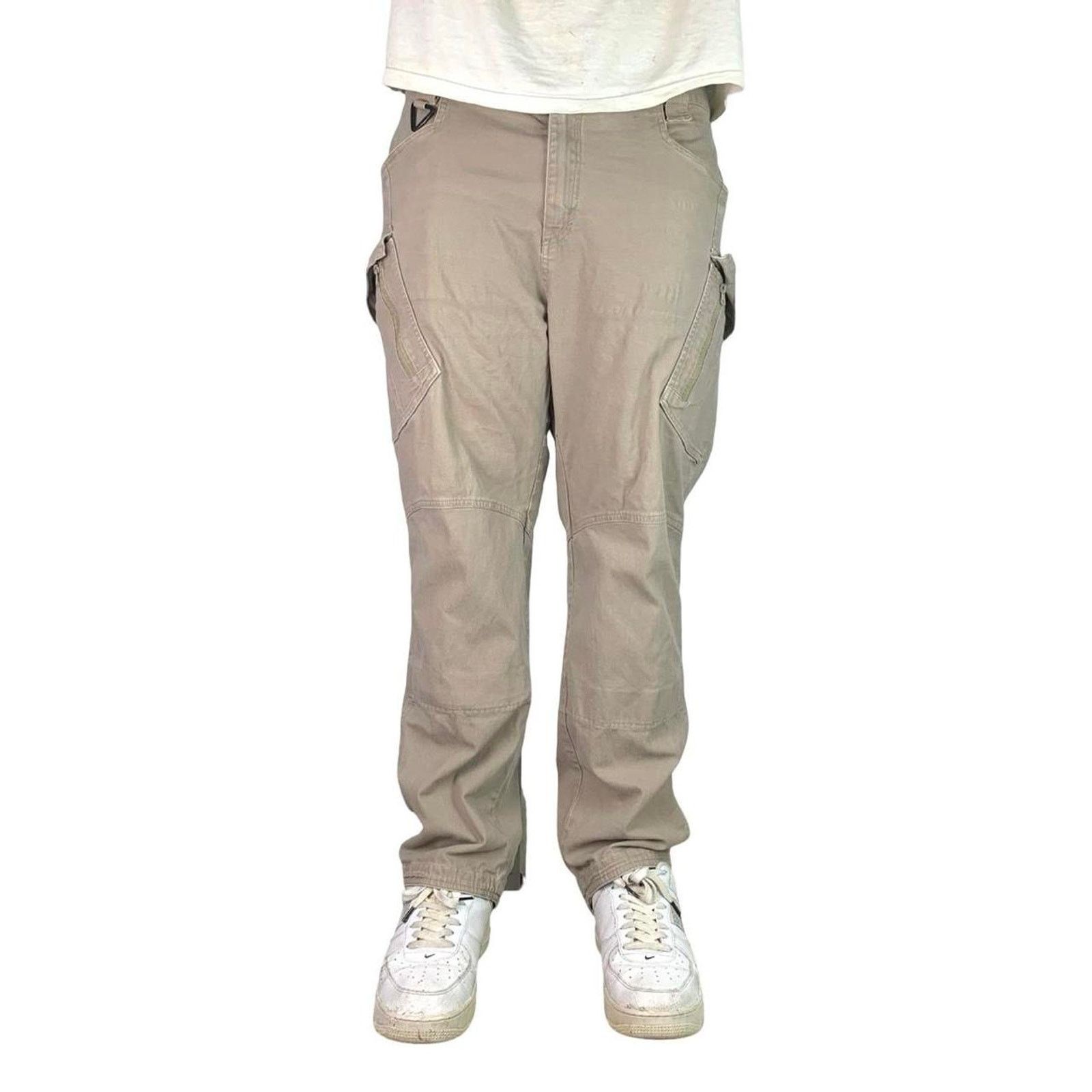Vintage Vintage Double Knee Cargo Pants Size US 38 / EU 54 - 2 Thumbnail