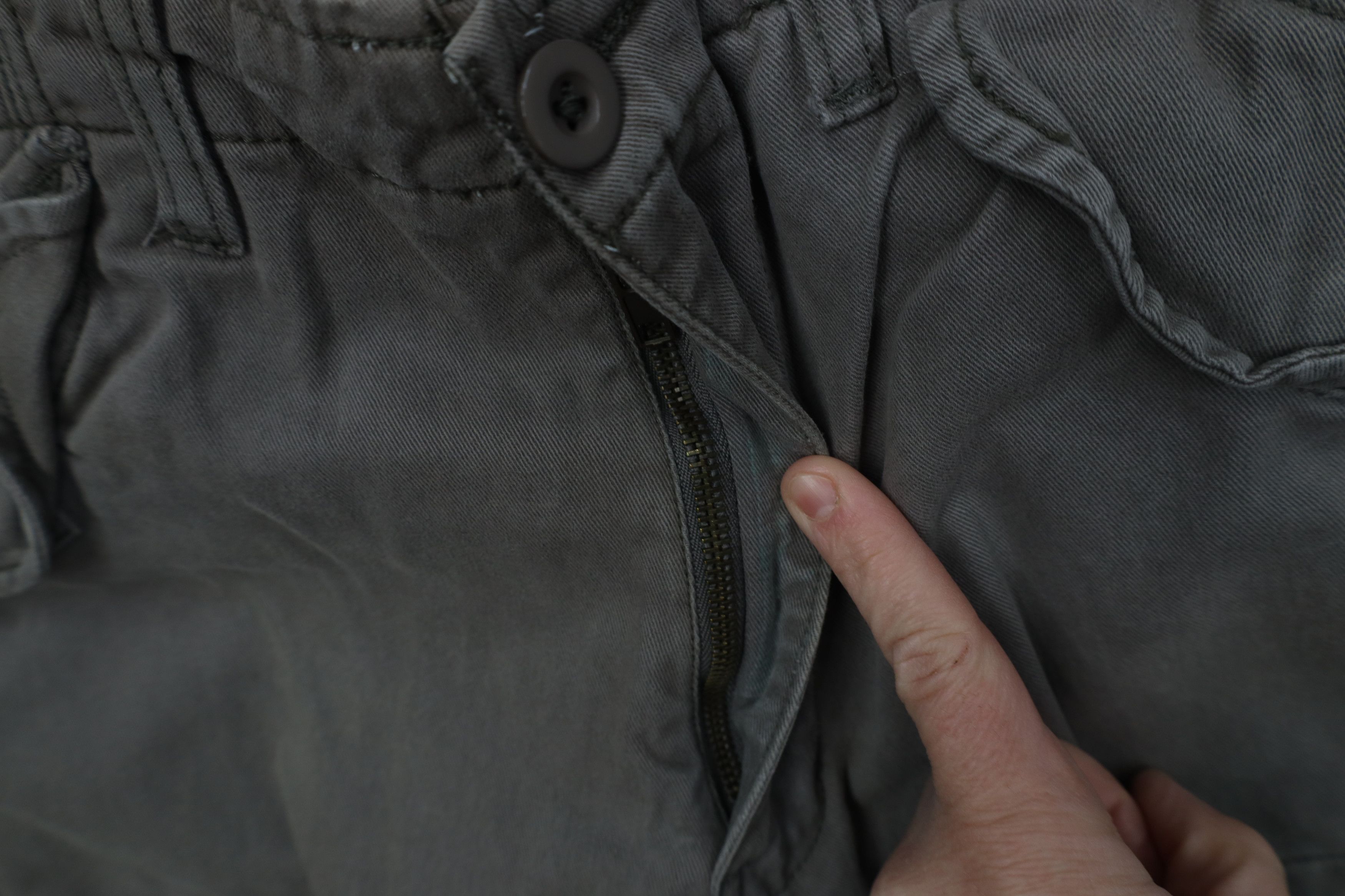 Vintage Vintage Y2K P Miller Relaxed Fit Cargo Pants Gray Cotton Size US 30 / EU 46 - 9 Thumbnail