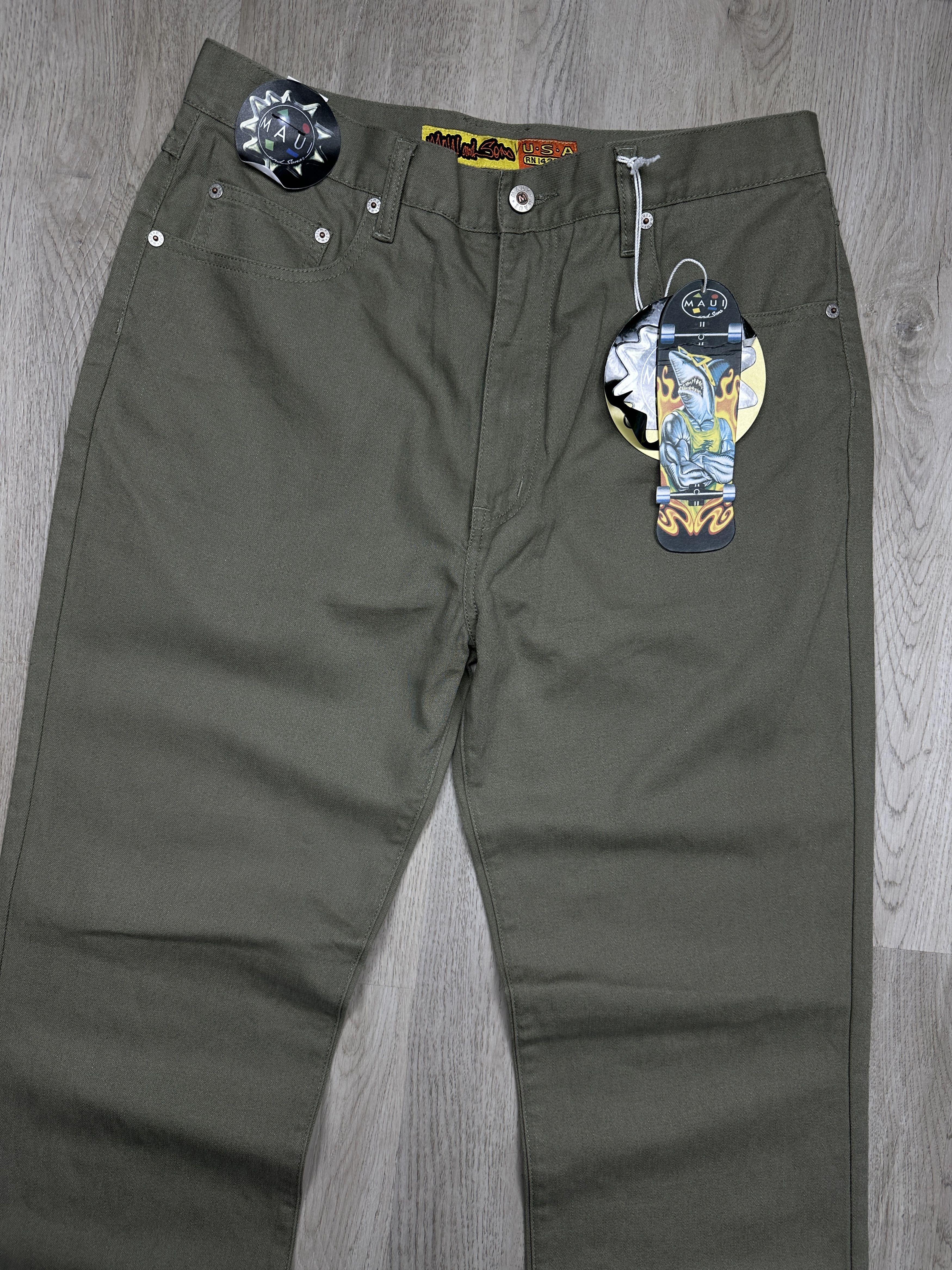 Maui and Sons NEW! Maui And Sons USA Vintage Mens Skategang Pants Size US 34 / EU 50 - 2 Thumbnail