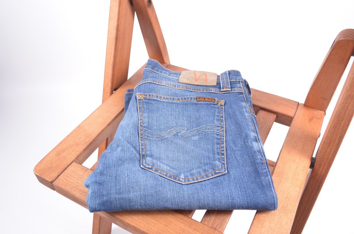 Nudie Jeans Nudie jeans tight long john bright blue denim size 31 Size US 31 - 1 Thumbnail