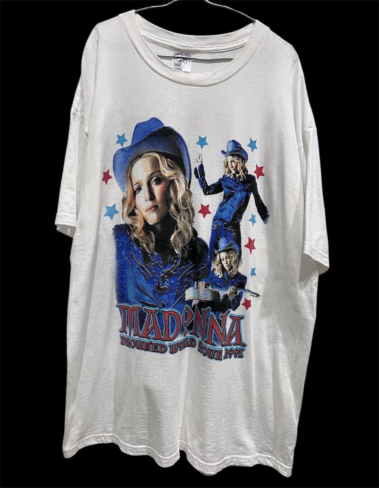 Band Tees Vintage 90s Madonna Drowned World Tour Promo Tee XL Size US XL / EU 56 / 4 - 1 Thumbnail