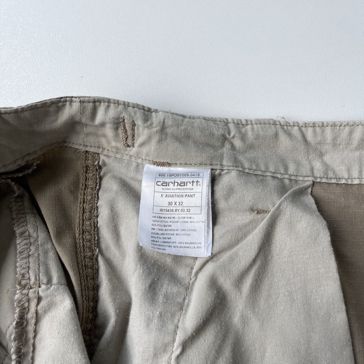 Carhartt Wip Carhartt WIP X’ Aviation Regular Cargo Pants Beige Size US 30 / EU 46 - 8 Thumbnail