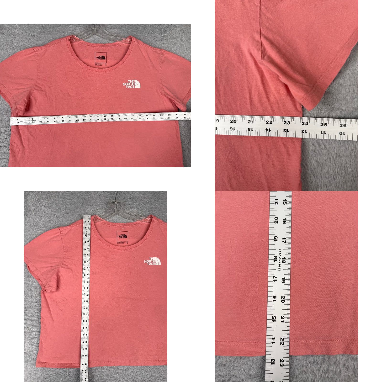 The North Face The North Face Shirt Women Extra Large Pink Crop Length Short Sleeve Crew READ Size XL / US 12-14 / IT 48-50 - 8 Thumbnail