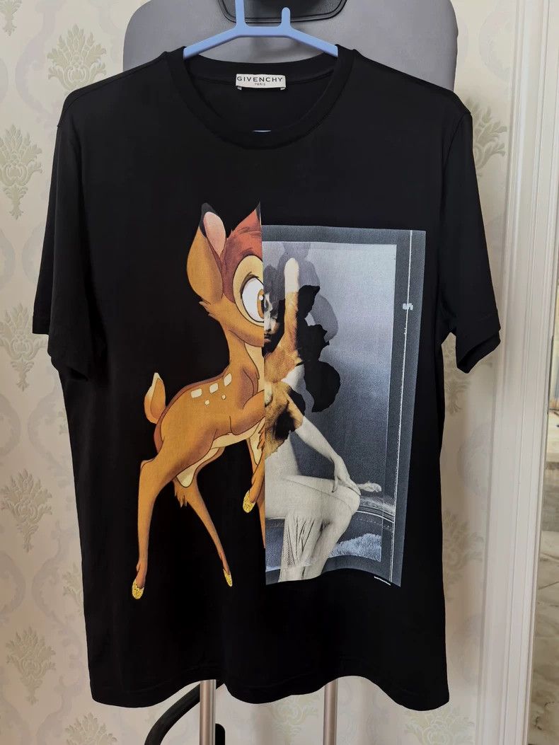 Givenchy Givenchy Bambi Print T-Shirt, Size L Size US L / EU 52-54 / 3 - 1 Thumbnail