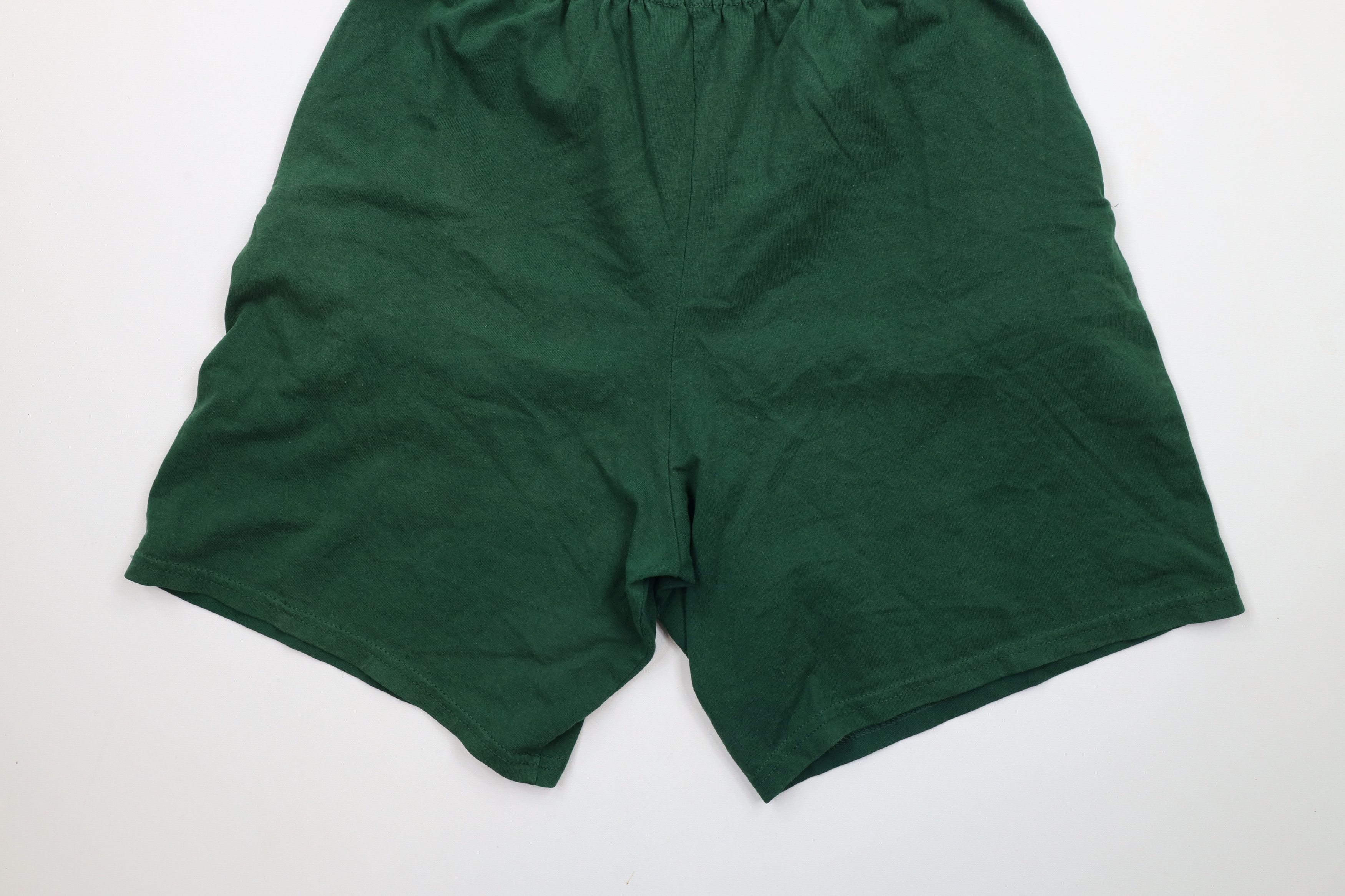 Vintage Vintage Streetwear Blank Above Knee Shorts Green Cotton Size US 30 / EU 46 - 10 Thumbnail