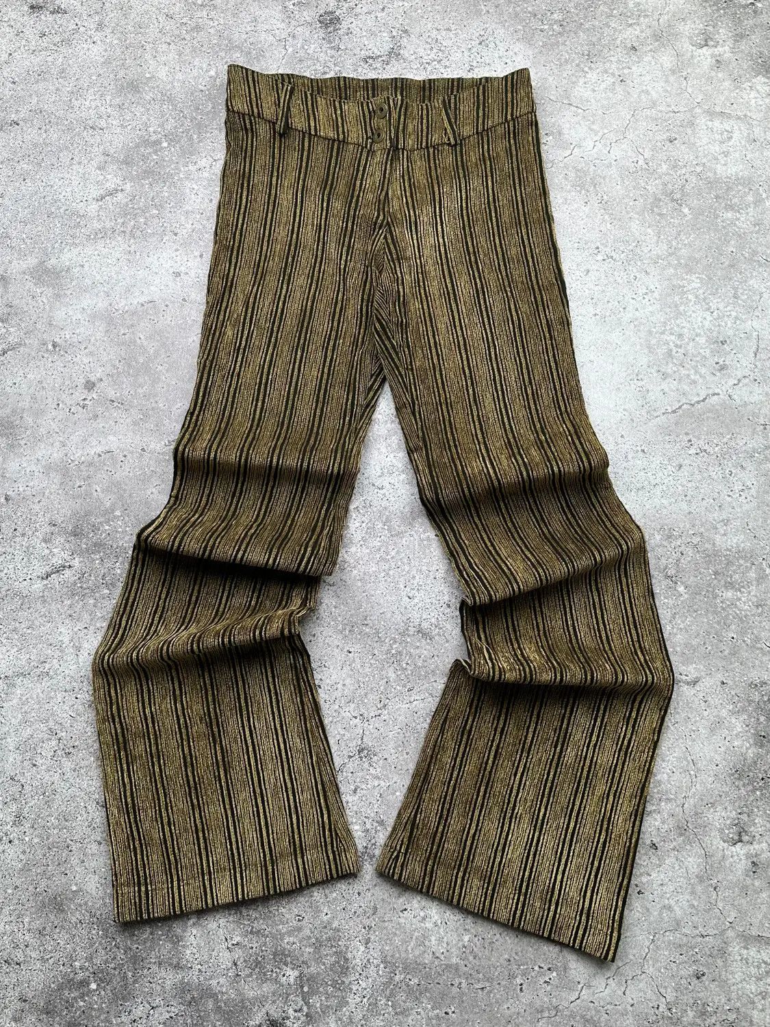 image of Avant Garde Vintage Corduroy Flare Pants in Brown, Women's (Size 27)