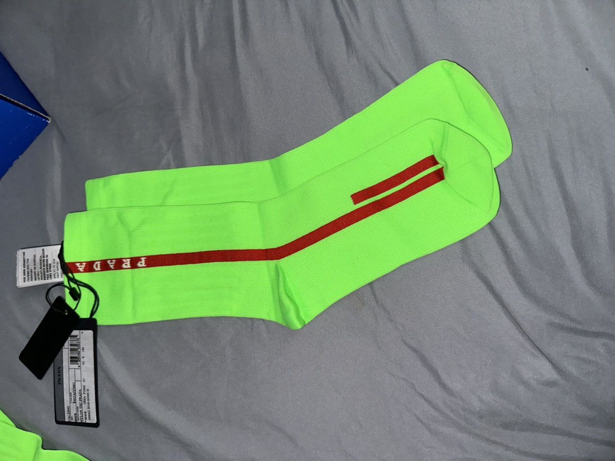 Prada prada linea rossa soxks Size ONE SIZE - 2 Thumbnail