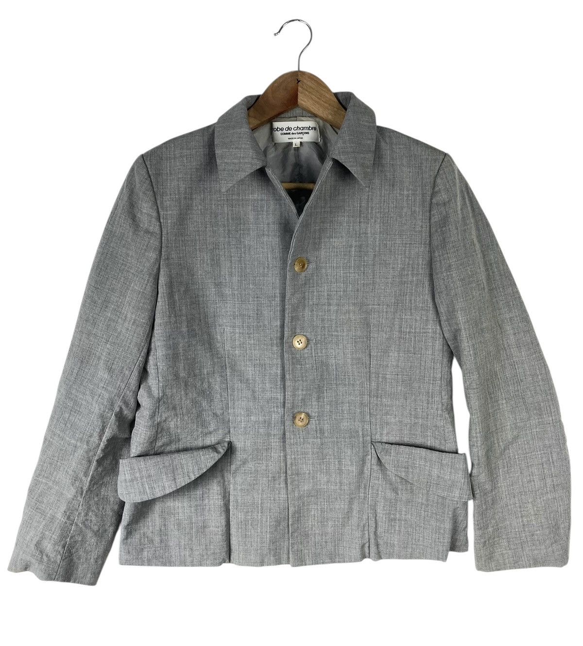 Comme des Garcons By Rei Kawakubo AD2001 Robe De Chambre Comme Des Garcons Size L / US 10 / IT 46 - 2 Thumbnail