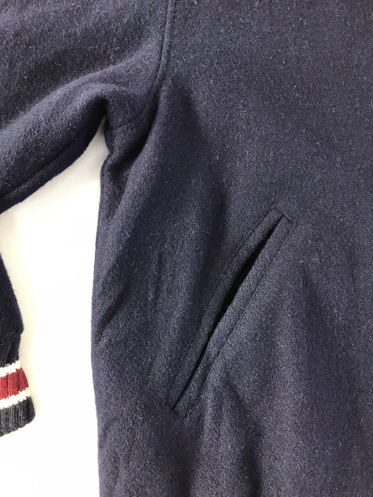 Japanese Brand × Vintage Vintage G&H Varsity Jacket Wool Big Logo(H) Hoodie Style Size US L / EU 52-54 / 3 - 6 Thumbnail