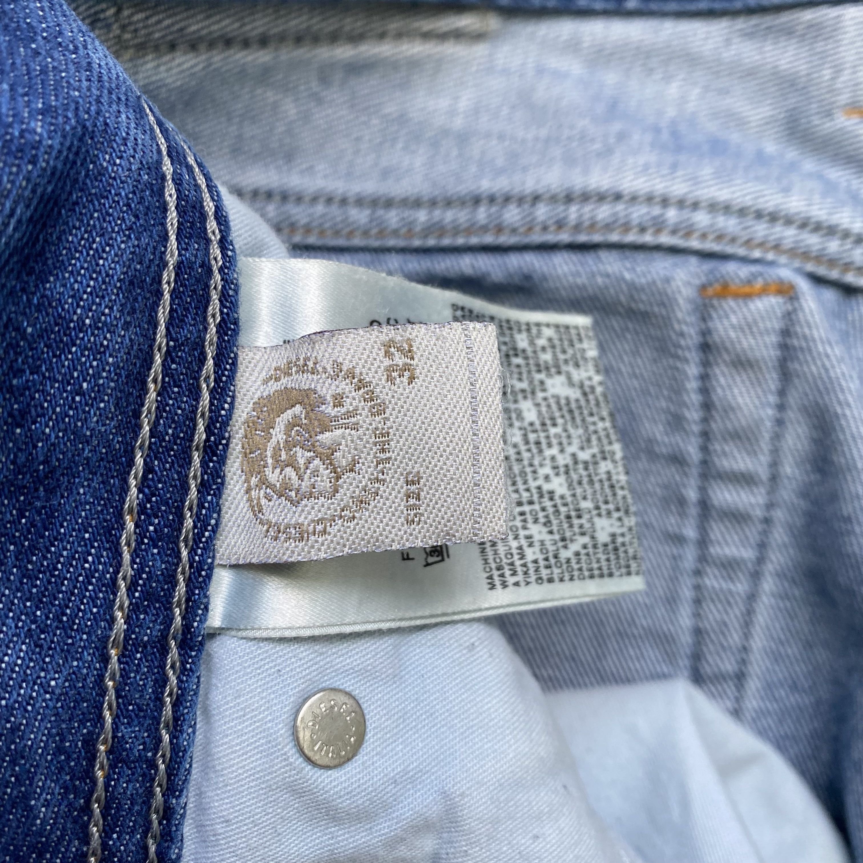 Diesel Vintage 00s Diesel jeans Viker Y2K denim pants Size US 32 / EU 48 - 7 Thumbnail