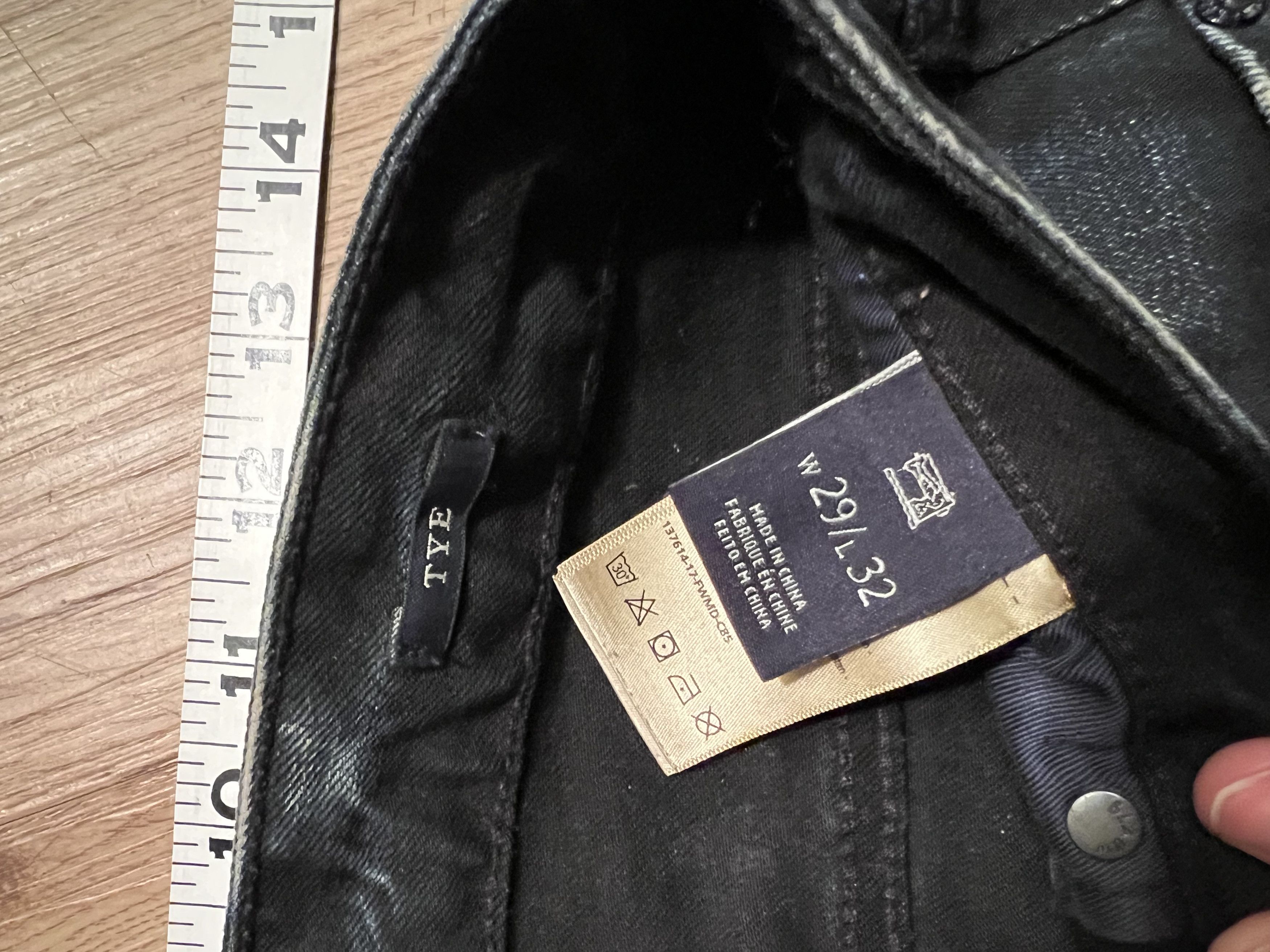 Scotch & Soda Scotch & Soda Black Wash Tye Jeans Size US 29 - 7 Thumbnail