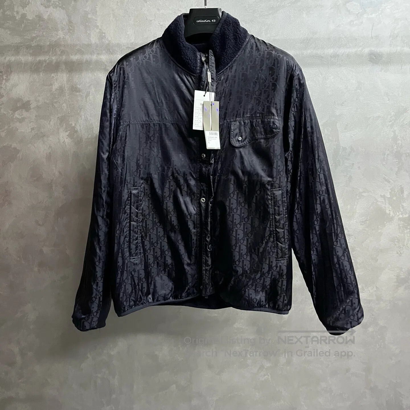 Dior Dior Solid-color stand-up collar zipper long-sleeve jacket Size US XL / EU 56 / 4 - 1 Thumbnail