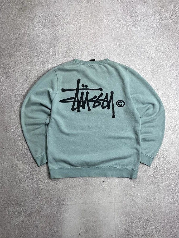 Stussy Vintage Stussy Big Logo Boxy Sweatshirt Y2K M Size US M / EU 48-50 / 2 - 1 Thumbnail