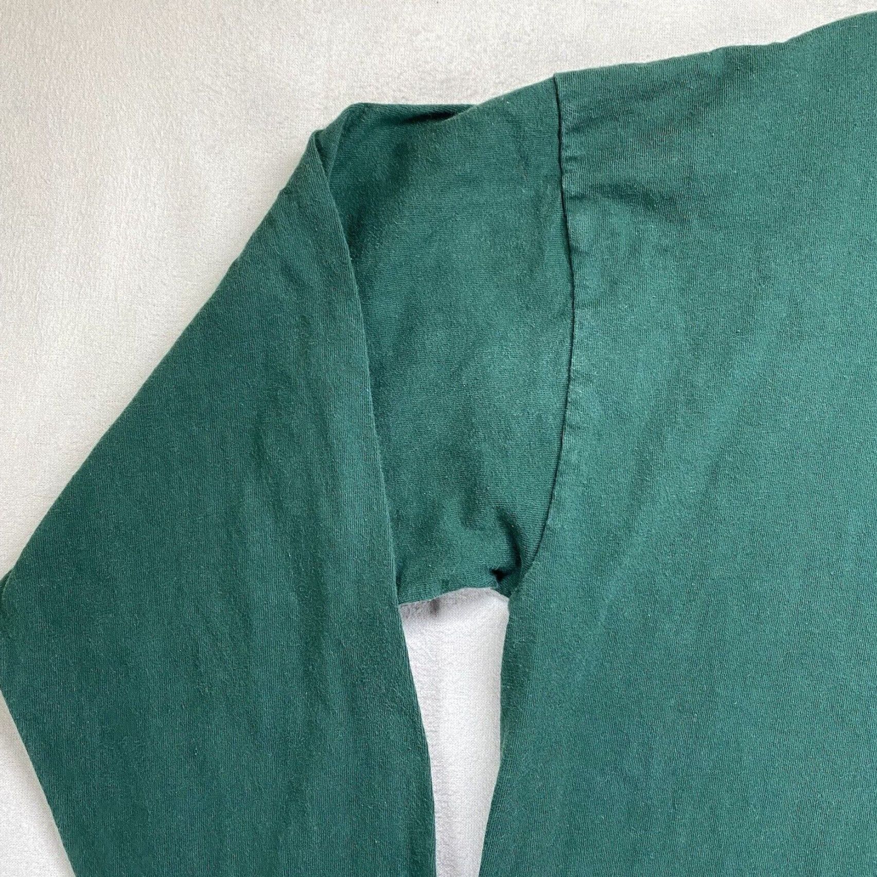 Vintage VINTAGE Northwest Passage Shirt Mens Large Green 80s USA Knit Long Sleeve Slim Fit Size US L / EU 52-54 / 3 - 5 Thumbnail