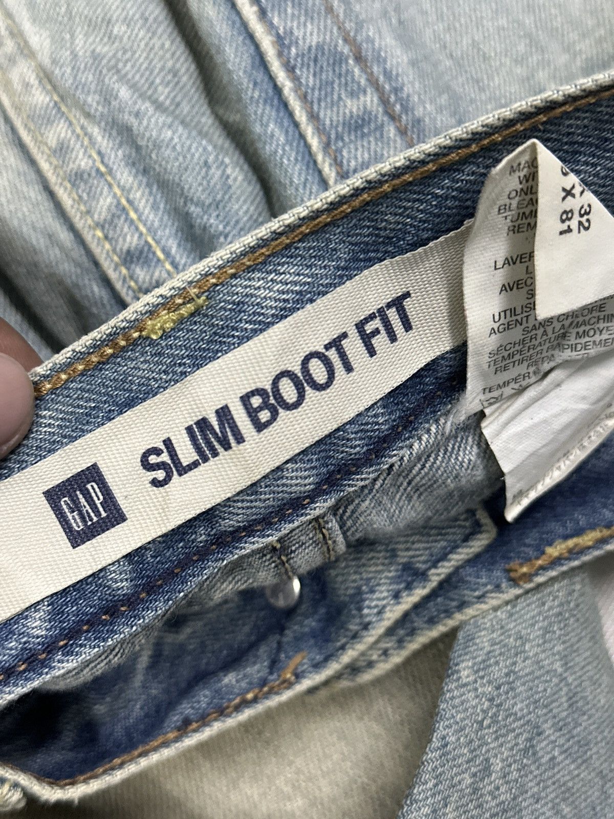 Kapital Gap 1969 San Francisco BootCut Denim 🎌💥 Size US 32 / EU 48 - 5 Thumbnail