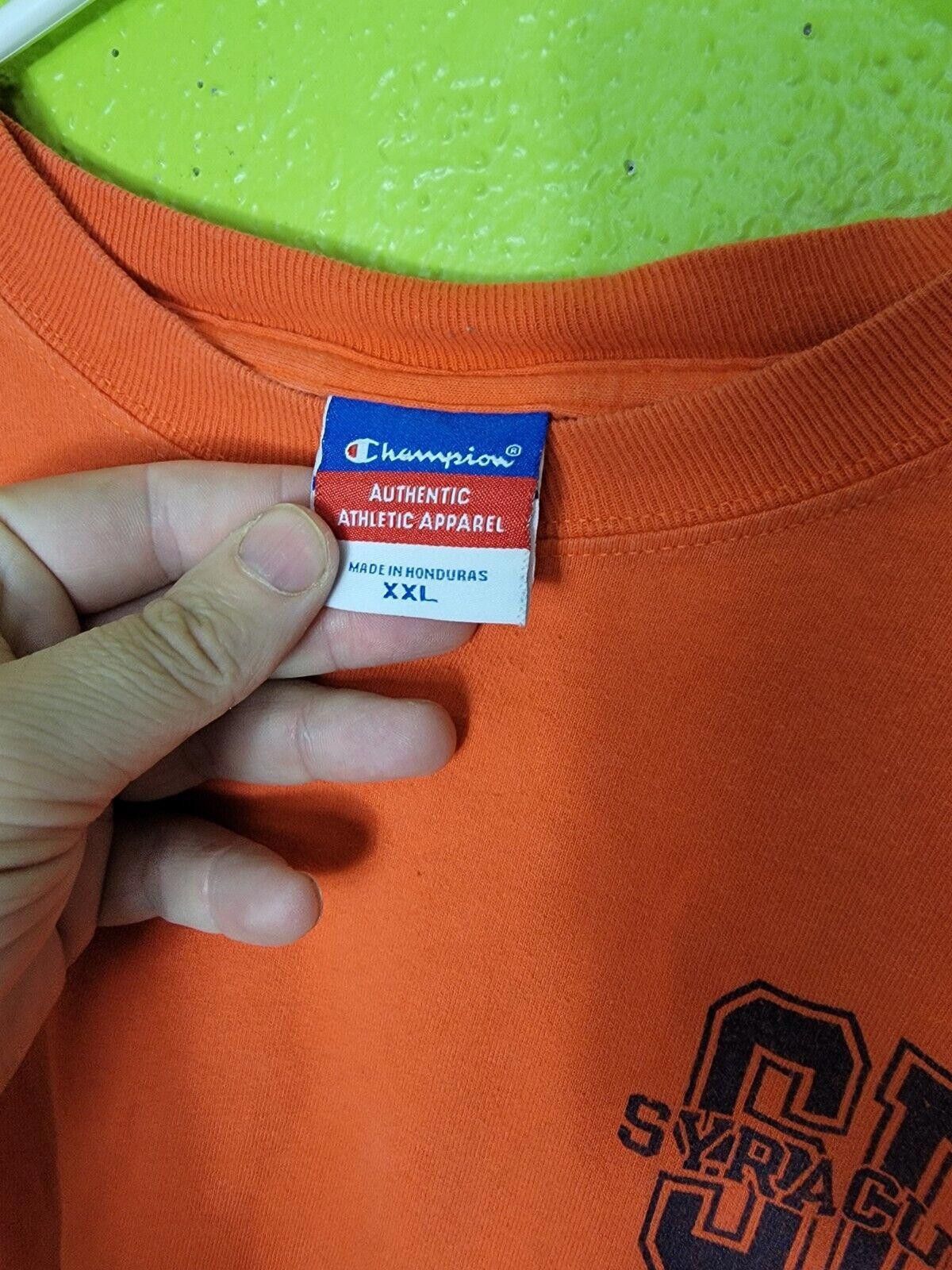 Champion Y2K Champion Syracuse University Long Sleeve Shirt 2XL Size ONE SIZE - 3 Thumbnail