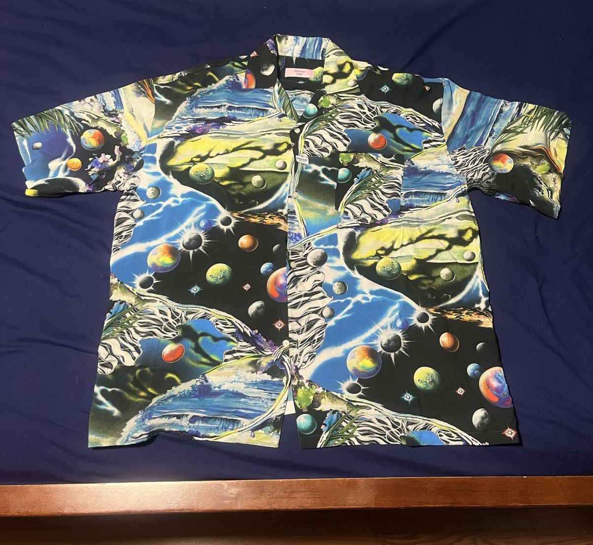 Martine Rose Martine Rose Boxy Hawaiian Shirt Size US S / EU 44-46 / 1 - 1 Thumbnail
