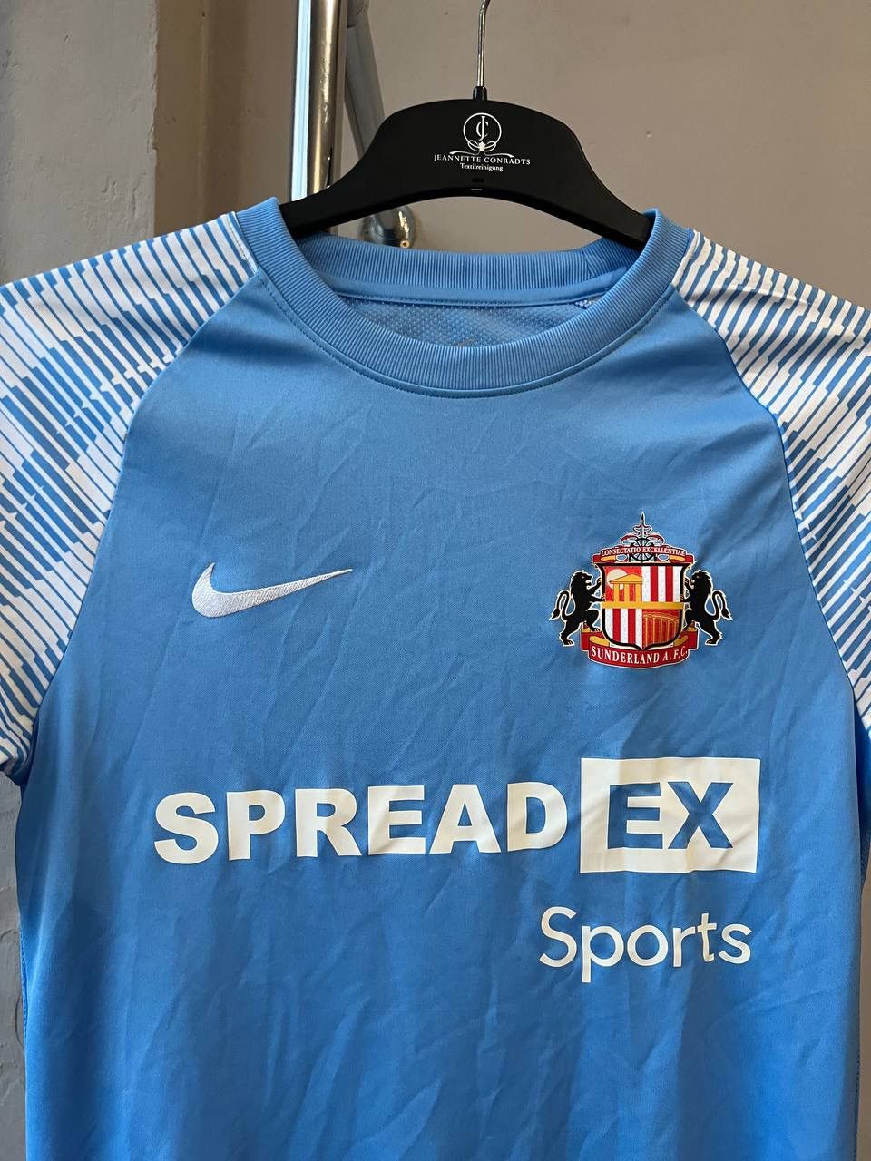 Nike 2022/23 SUNDERLAND AWAY SOCCER JERSEY FOOTBALL SHIRT SIZE S Size US S / EU 44-46 / 1 - 4 Thumbnail