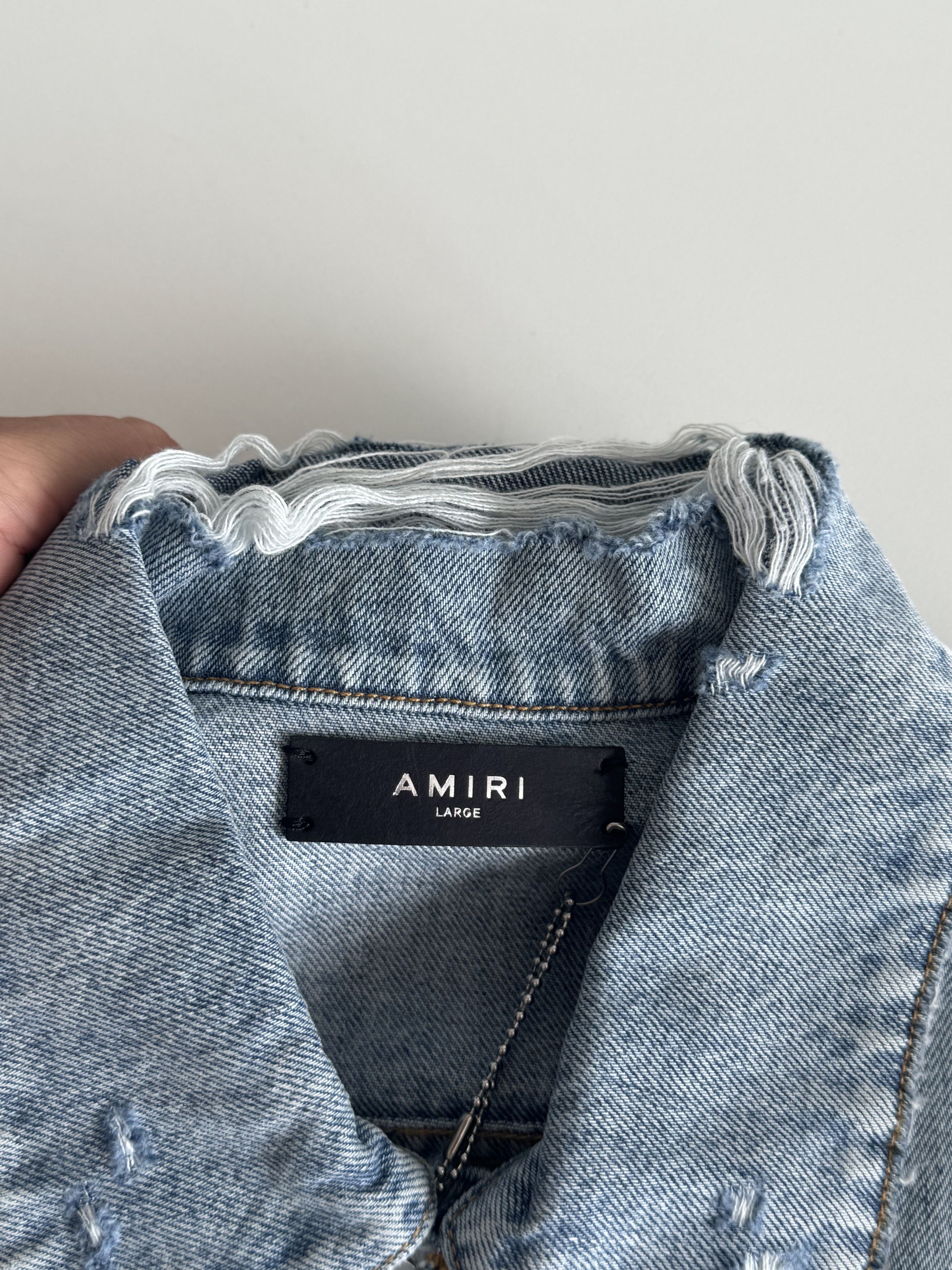 Amiri AMIRI X PLAYBOY DENIM JACKET Size US L / EU 52-54 / 3 - 4 Thumbnail