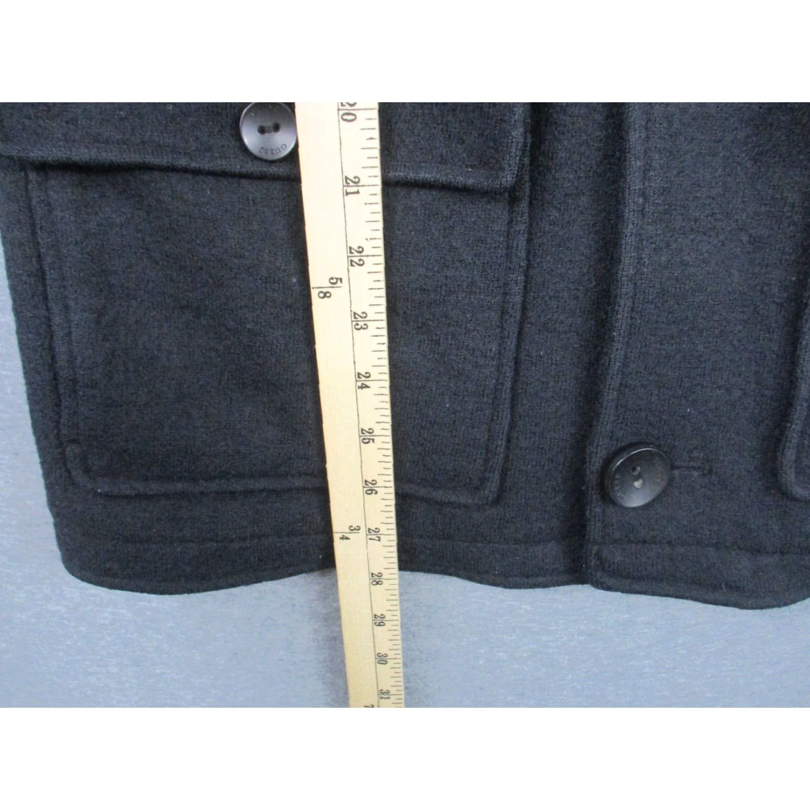 Guess Guess Military Jacket Small Adult Gray Black Coat Buttons Size US S / EU 44-46 / 1 - 5 Thumbnail