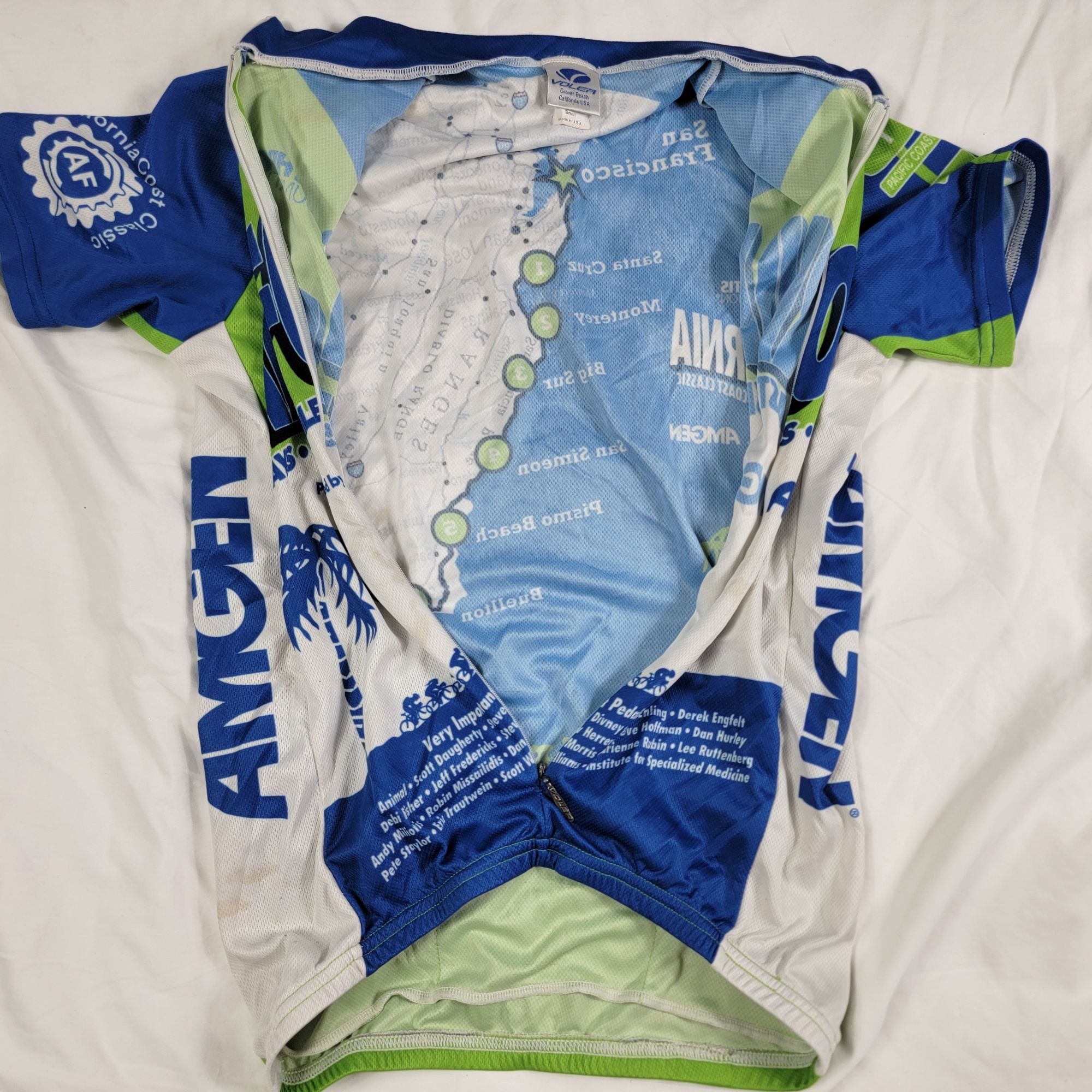 Other Voler Mens Small Blue White California Coast Classic Cycling Size US S / EU 44-46 / 1 - 3 Thumbnail