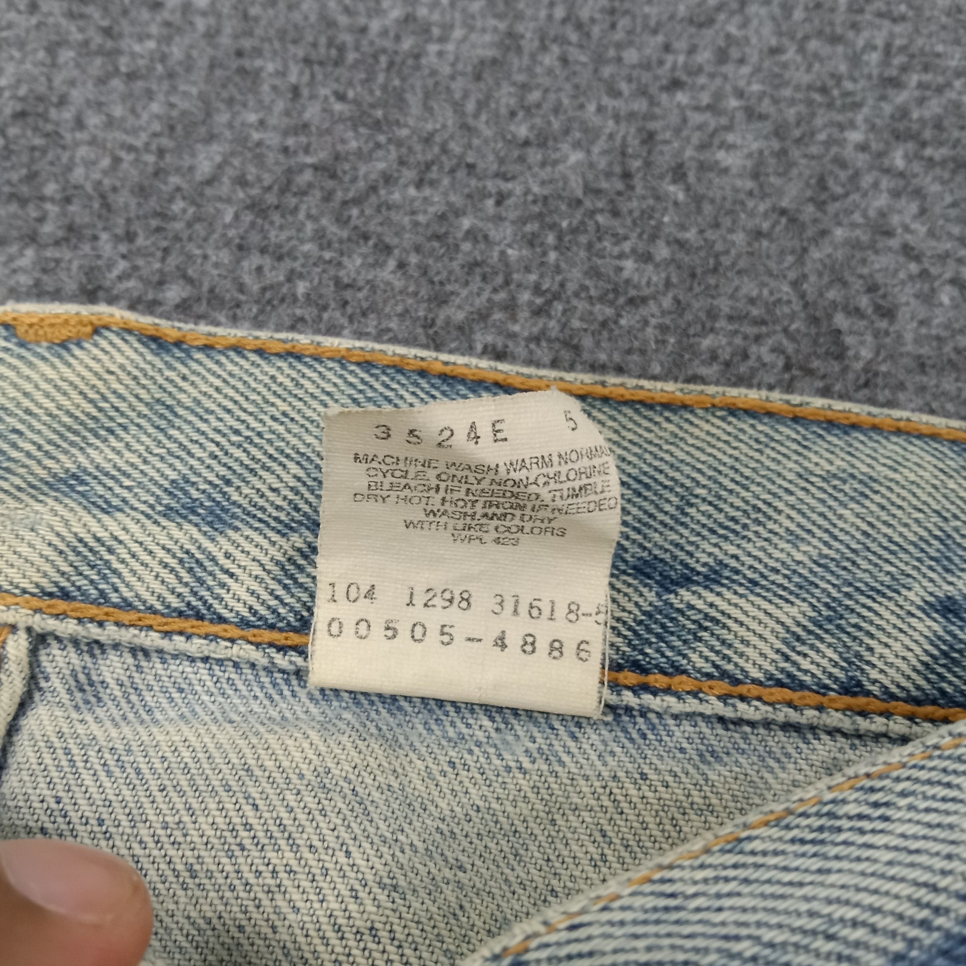 Levi's Levi's American Style Distressed Denim Jeans C228N19 Size US 32 / EU 48 - 6 Thumbnail