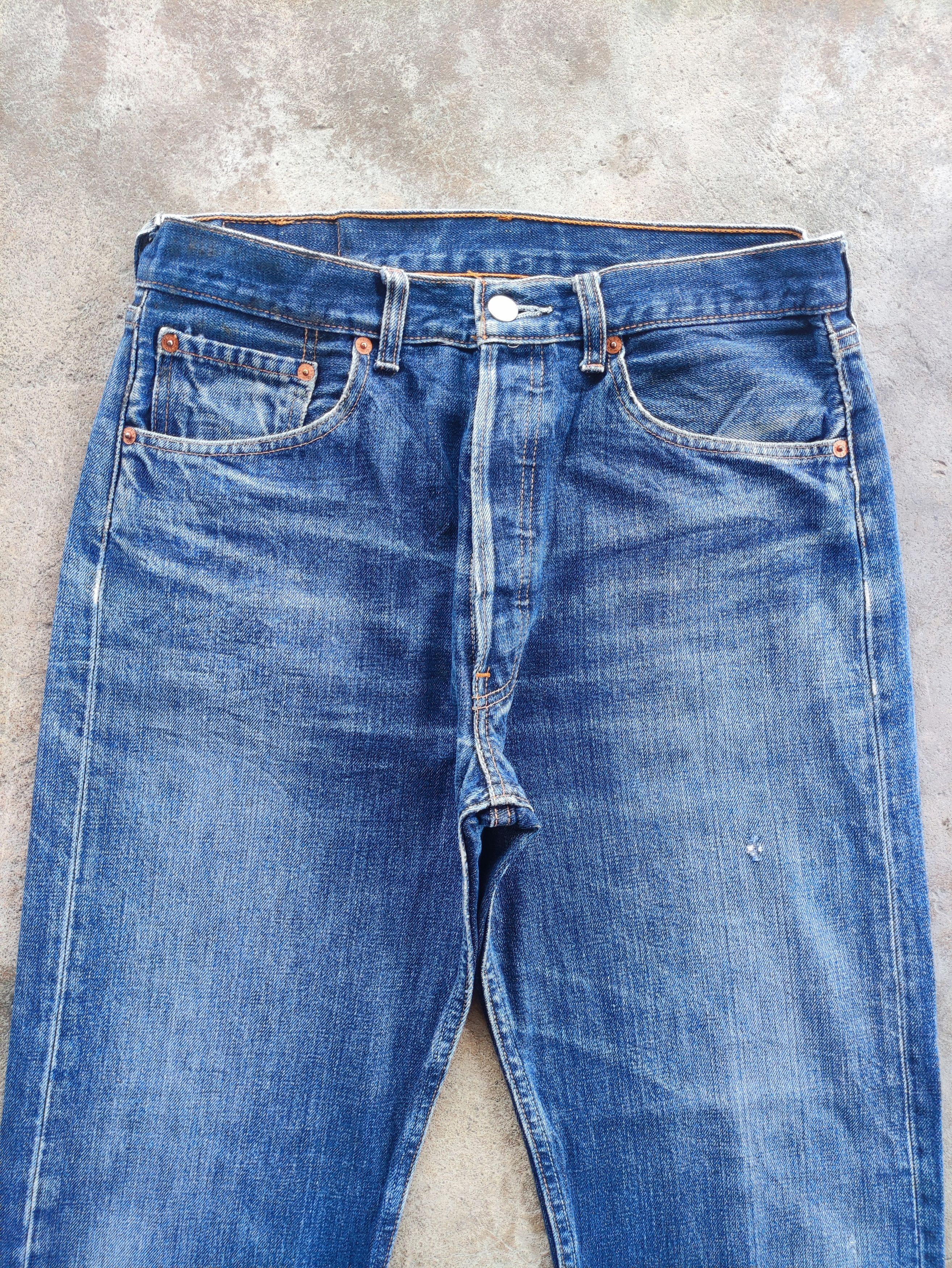Levi's Vintage Levi's Brand Ripped Faded Denim Pants Size US 31 - 3 Thumbnail