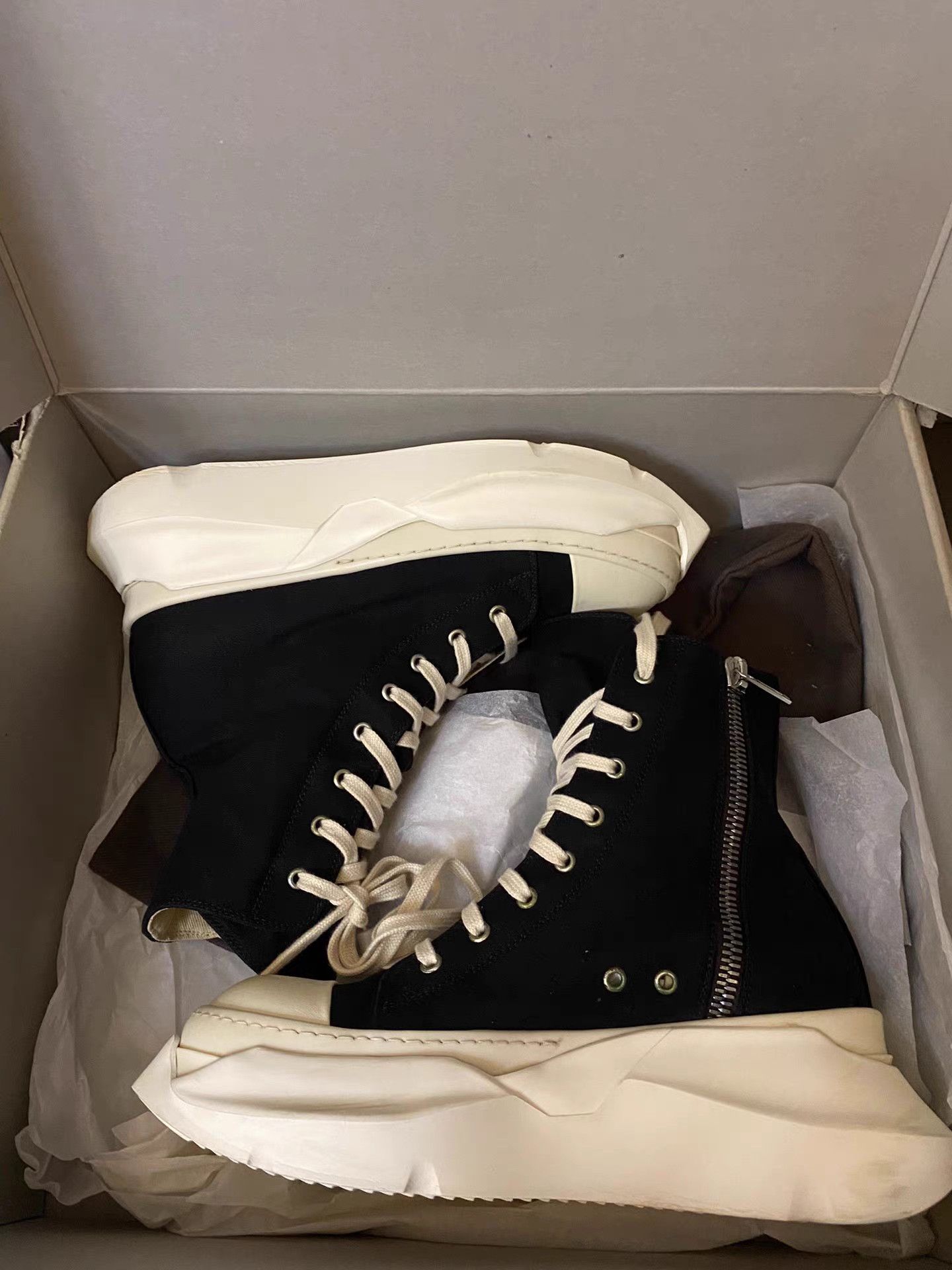 Rick Owens Rick Owens Tank Sole Sneakers Size US 8.5 / EU 41-42 - 5 Thumbnail