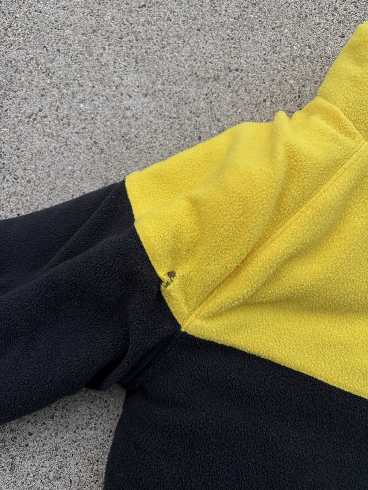 Nike × Vintage Vintage Y2K Yellow Nike Reversible Fleece Snow Jacket Sz. YL Size US S / EU 44-46 / 1 - 12 Thumbnail