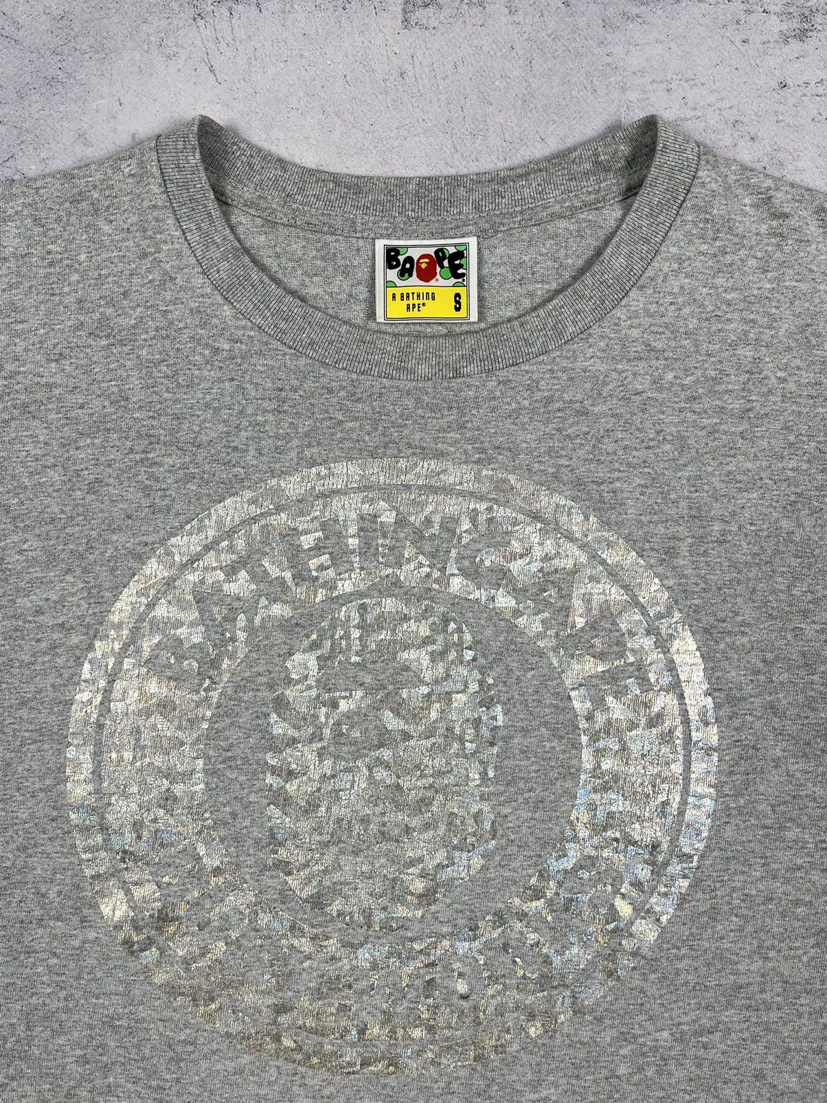 Bape Bape A Bathing Ape big logo T shirt Size US S / EU 44-46 / 1 - 6 Thumbnail