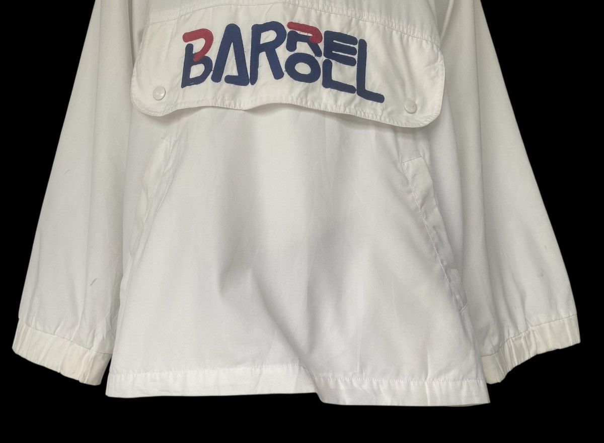 Japanese Brand Vintage BARREL ROLL Hoodie Anorak Cotton White Size US M / EU 48-50 / 2 - 4 Thumbnail