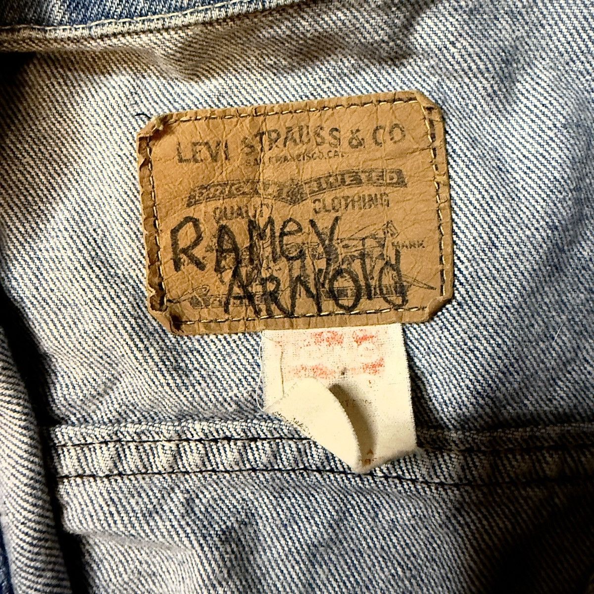 Levi's Vintage Clothing Vintage Levi's Trucker III, 70500-0206 S 1987, Made in USA Size S / US 4 / IT 40 - 3 Thumbnail