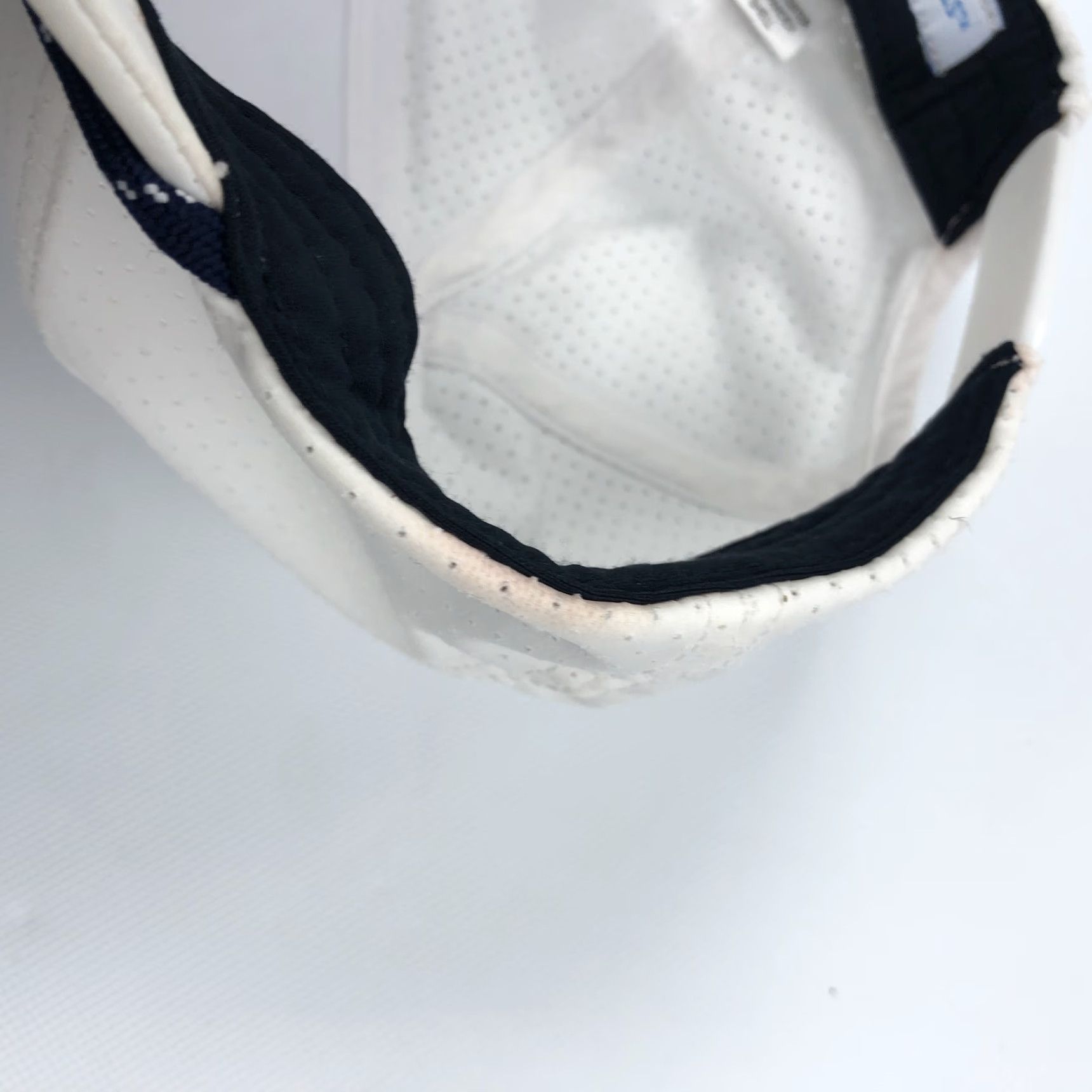 Vintage BALD HEAD BLUES White Hat Golf Cart Surfboard Performance Snapback Cap Unisex Adults One Size Fits All Size ONE SIZE - 4 Thumbnail