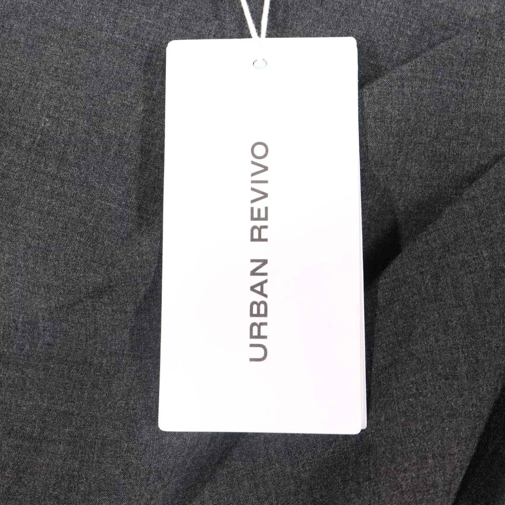 Vintage Urban Revivo Skirt Womens Size 2 Gray A-Line Pleated Office NWT Mini Short Zip City Business Casual Party/Cocktail Workwear Womens Size 26" / US 2 / IT 38 - 4 Thumbnail