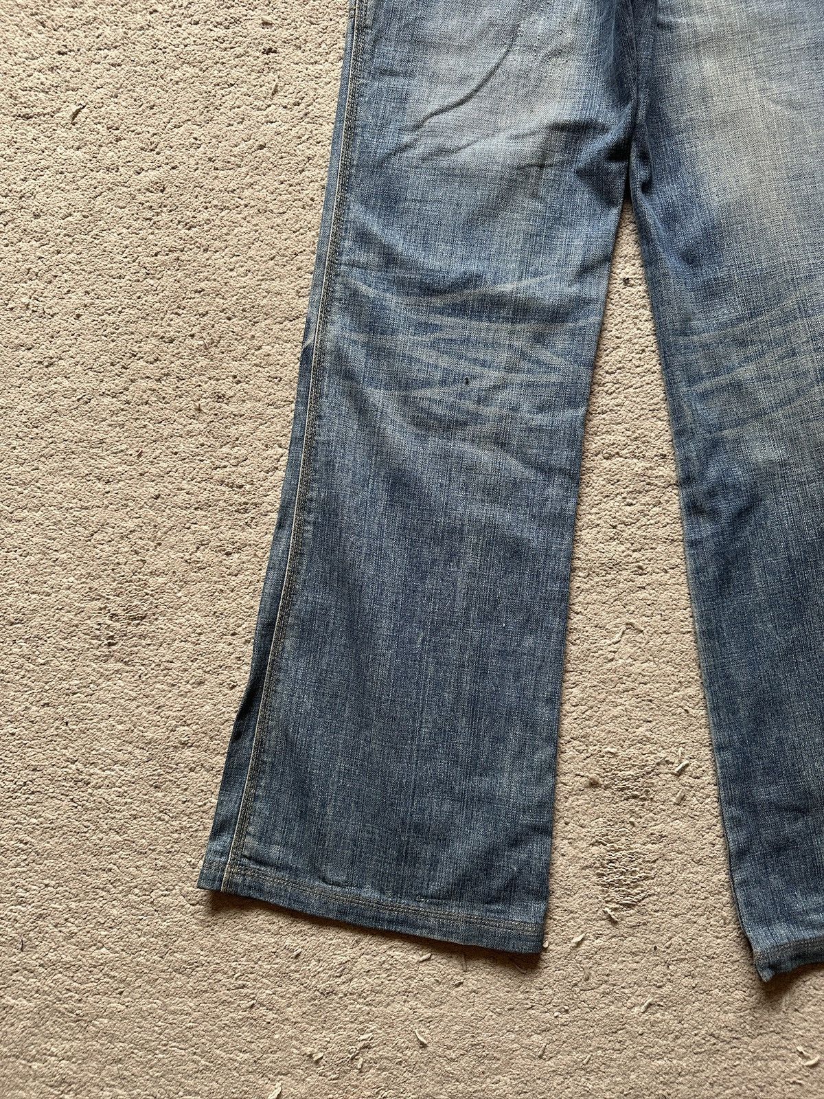 Japanese Brand 2000s LAUTREAMONT vintage Flare Jeans Size US 30 / EU 46 - 9 Thumbnail