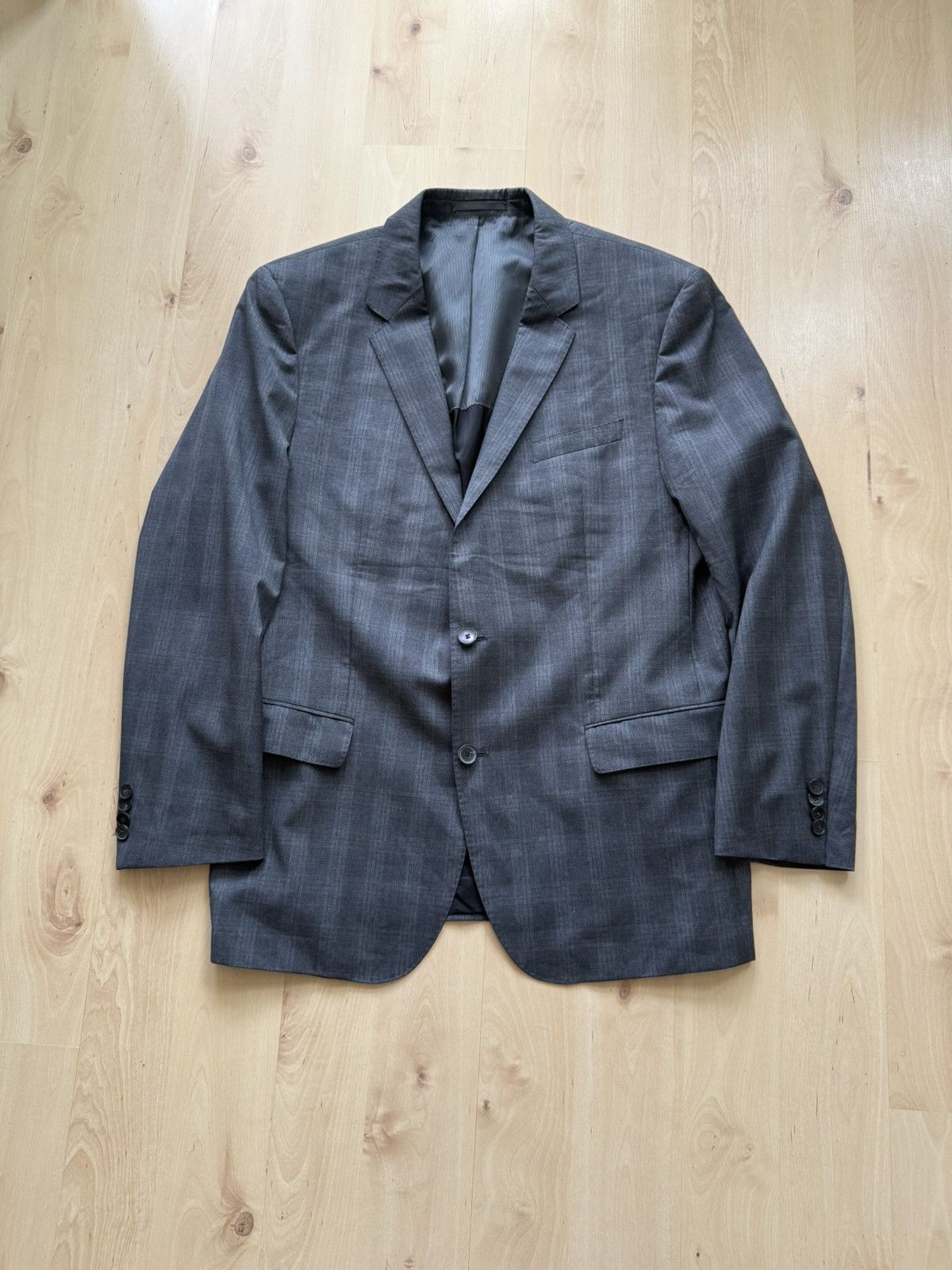 Hugo Boss Hugo Boss x Guabello Super 120 wool blazer jacket Size US L / EU 52-54 / 3 - 4 Thumbnail