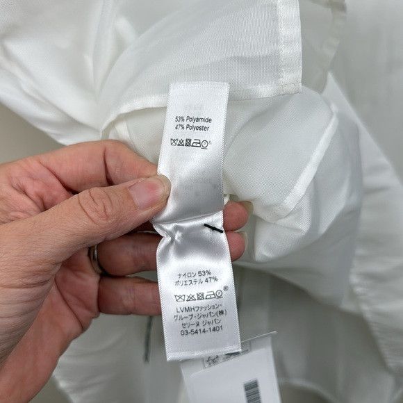 Celine CÉLINE Sleeveless button up shirt in embroidered voile Size S / US 4 / IT 40 - 13 Thumbnail