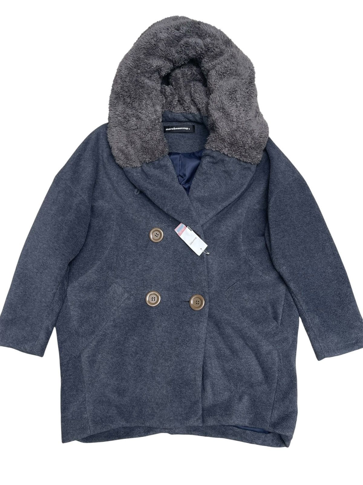 mercibeaucoup Avant-Garde mercibeaucoup Winter Coat - Double-Breasted Size XL / US 12-14 / IT 48-50 - 1 Thumbnail