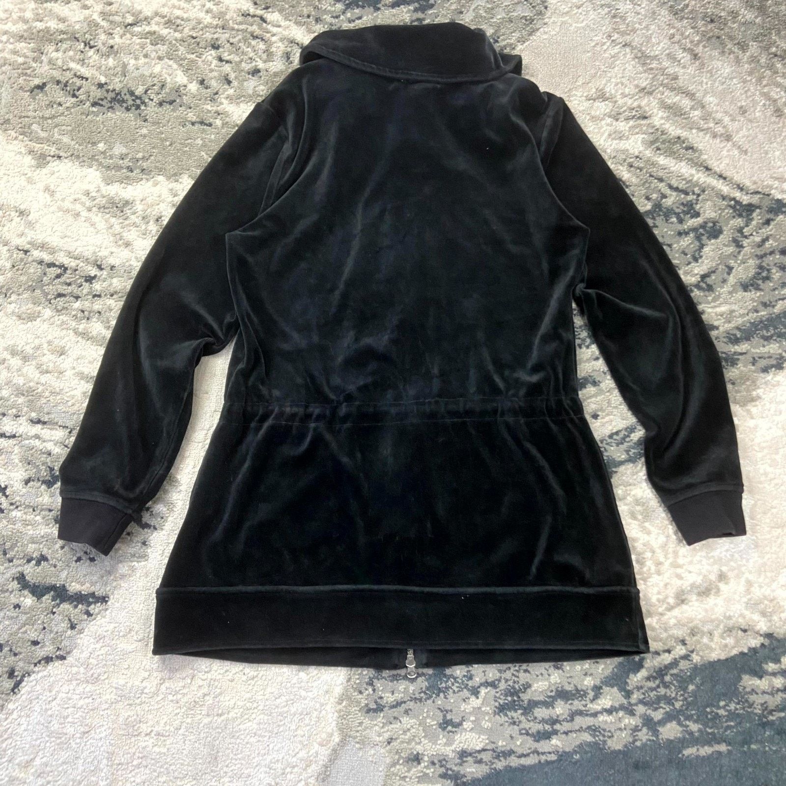 Lauren Ralph Lauren Lauren Ralph Lauren Jacket Women M Black Cotton Velour Full Size M / US 6-8 / IT 42-44 - 7 Thumbnail