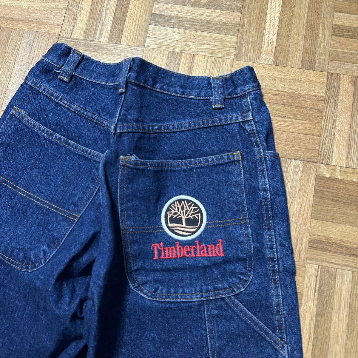 Timberland Vintage Timberland carpenter jean shorts Size US 32 / EU 48 - 3 Thumbnail