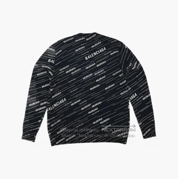 Balenciaga Balenciaga Classic Casual Oversized Sweater in Black. Size US S / EU 44-46 / 1 - 3 Thumbnail