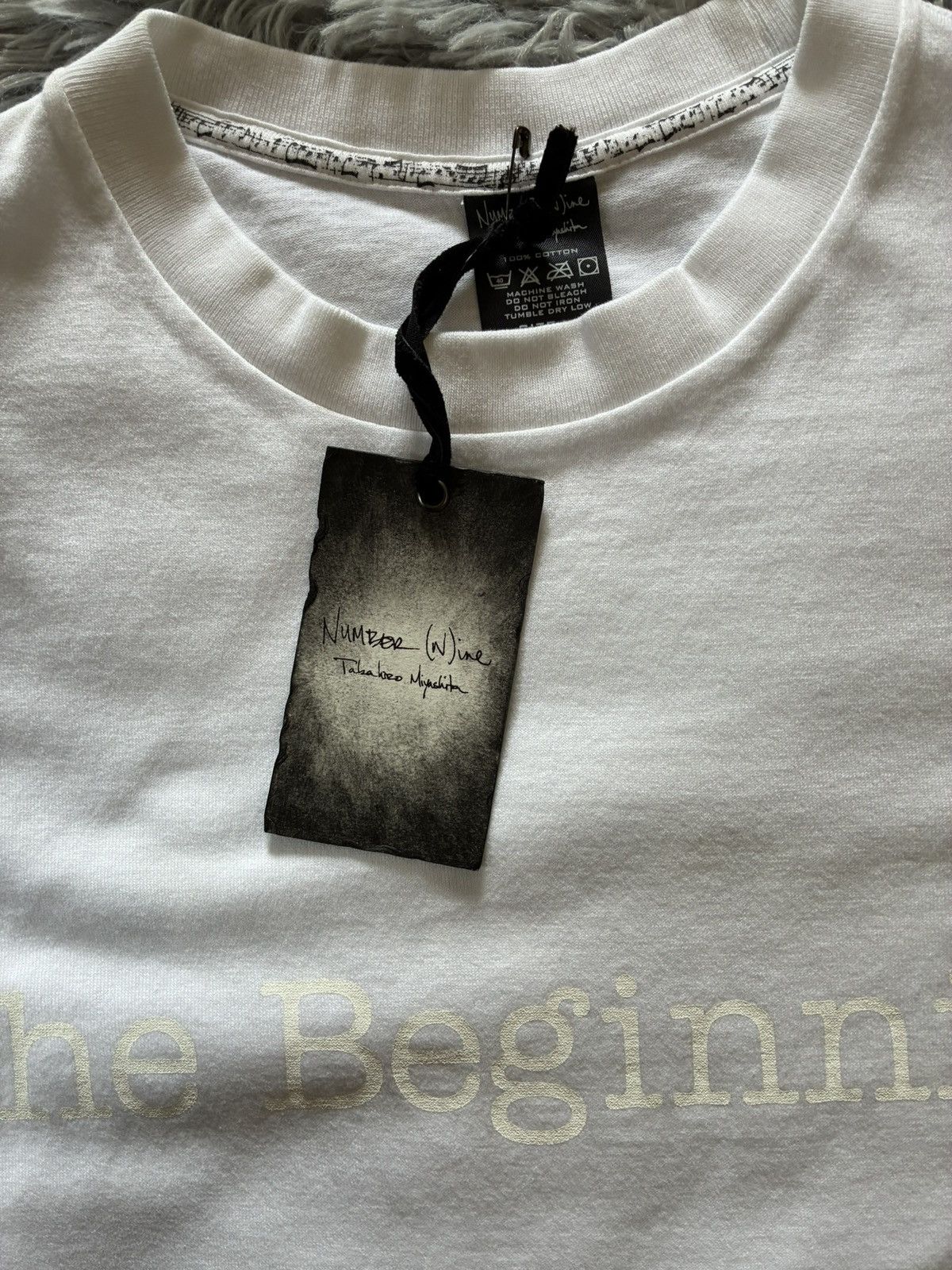 Number (N)ine number (n)ine aw09 “the beginning” t shirt Size US S / EU 44-46 / 1 - 4 Thumbnail