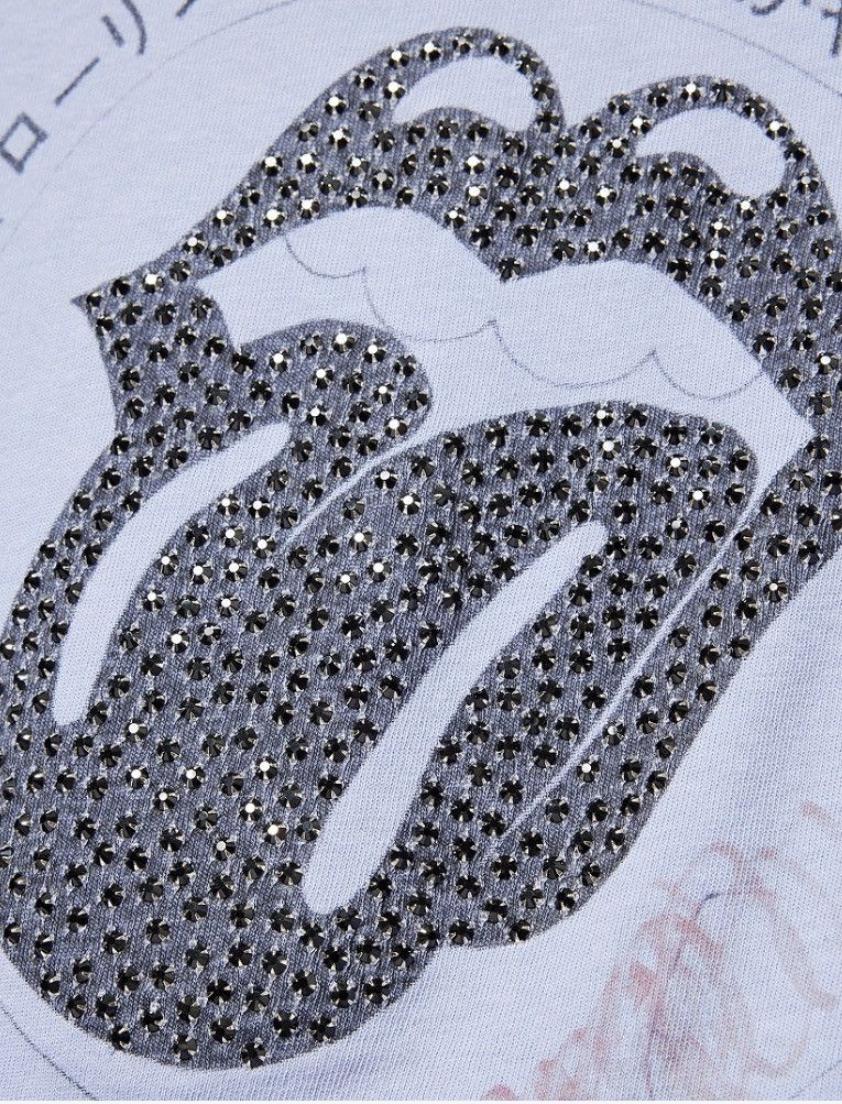 Paly Hollywood PALY ROLLING STONES RHINESTONE JAPAN T-SHIRT Size US XXL / EU 58 / 5 - 3 Thumbnail
