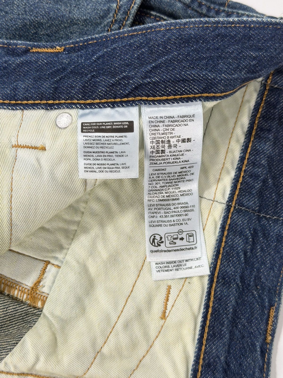 Kiko Kostadinov × Levi's Levi’s Kiko Kostadinov Articulate Jeans Size US 34 / EU 50 - 11 Thumbnail
