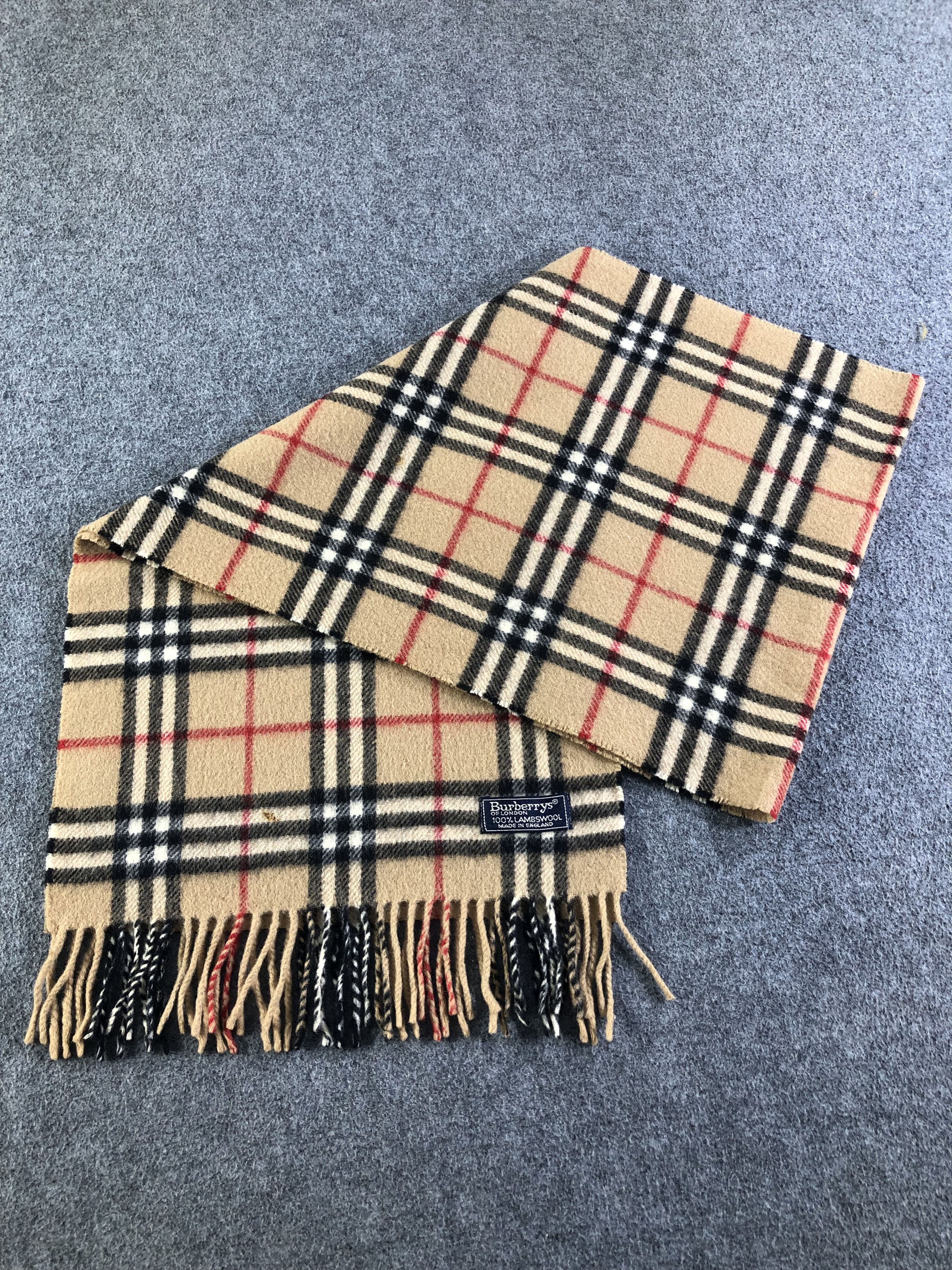 Burberry Burberrys Scarf / Muffler / Neckwear SS1325 Size ONE SIZE - 8 Thumbnail